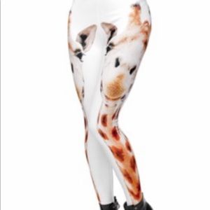 NWT Giraffe full length leggings
